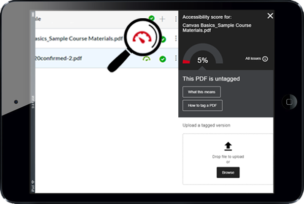 Accessibility Feedback on Canvas